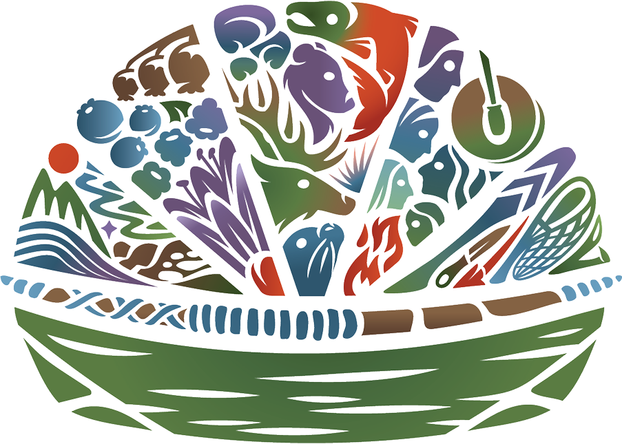 colourful basket logo